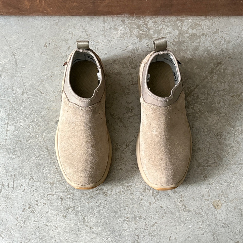 Women’s Tan Suede Slip-On Shoes - Picture 2 of 5